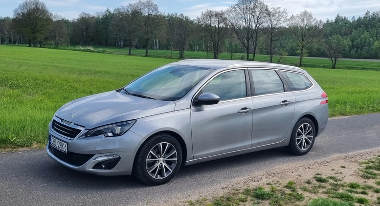 Peugeot 308 cena 37500 przebieg: 54000, rok produkcji 2016 z Bolesławiec małe 232